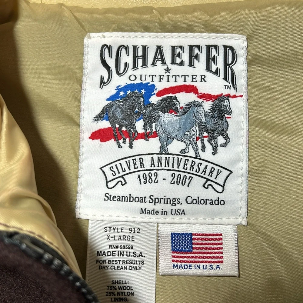 COPY - SCHAEFER 4 ladies wool vest’s ,Black,Red& Grey. 3 for $225./$75ea - Picture 7 of 16